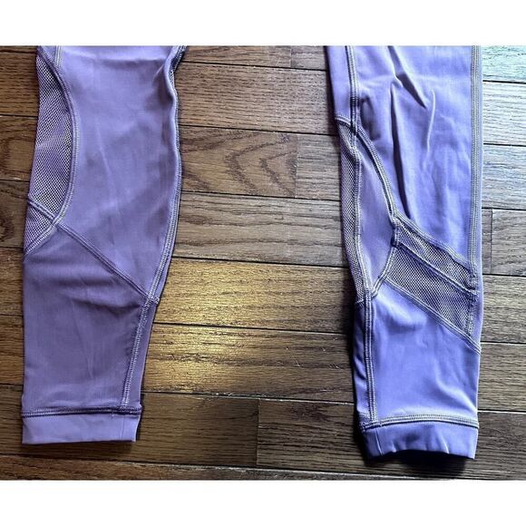 Lululemon Clear the court Leggings Figue Pink size 6 - Picture 3 of 12
